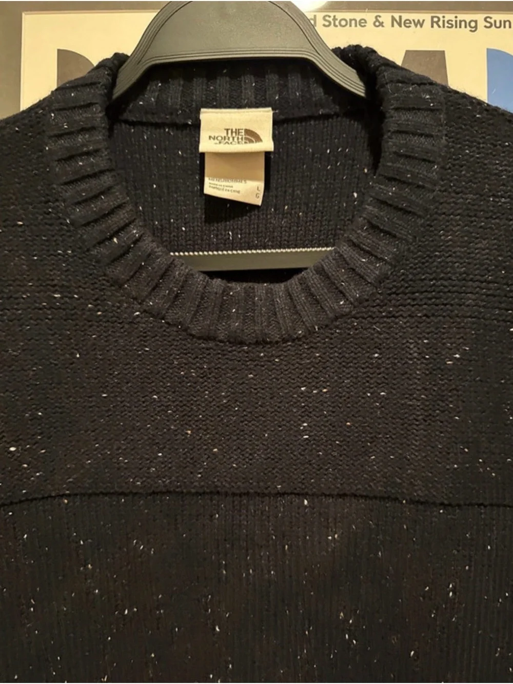 The North Face Navy Crewneck Sweater